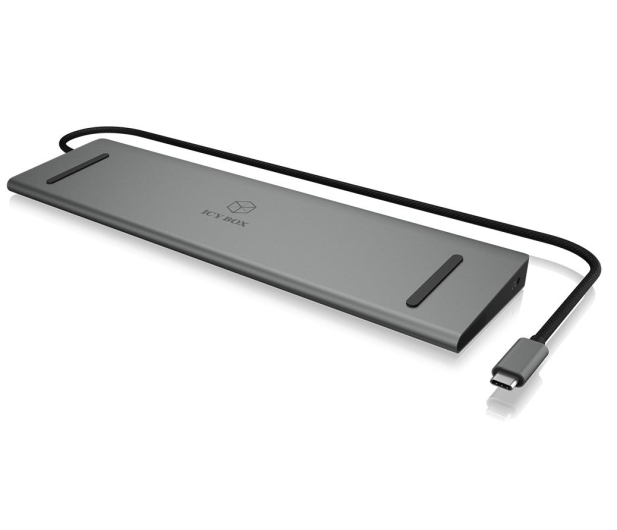 ICY BOX USB-C - HDMI, USB, VGA, RJ-45, PD IB-DK2106-C - 535298 - zdjęcie 2
